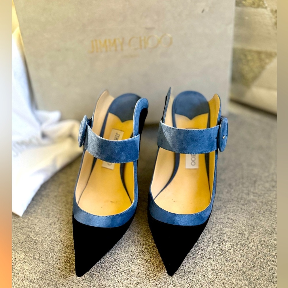 Jimmy Choo Hendrix suede mix